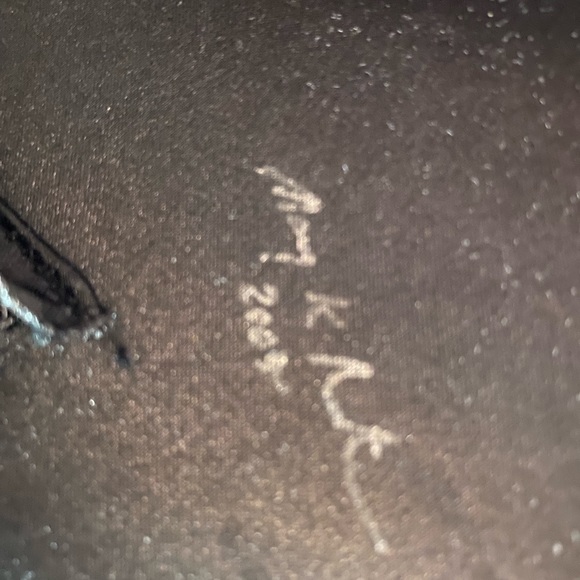 Signed Vintage clutch. Gently loved - Picture 7 of 8